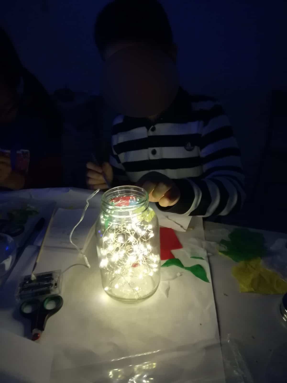 Atelier enfants éclats de lumière ANGLAIS