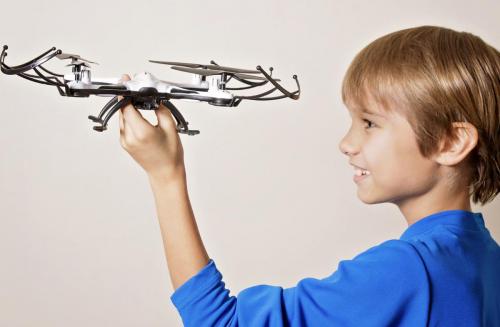 Visuel sur les drones pour atelier scientifique pour enfant sur le thème des drones